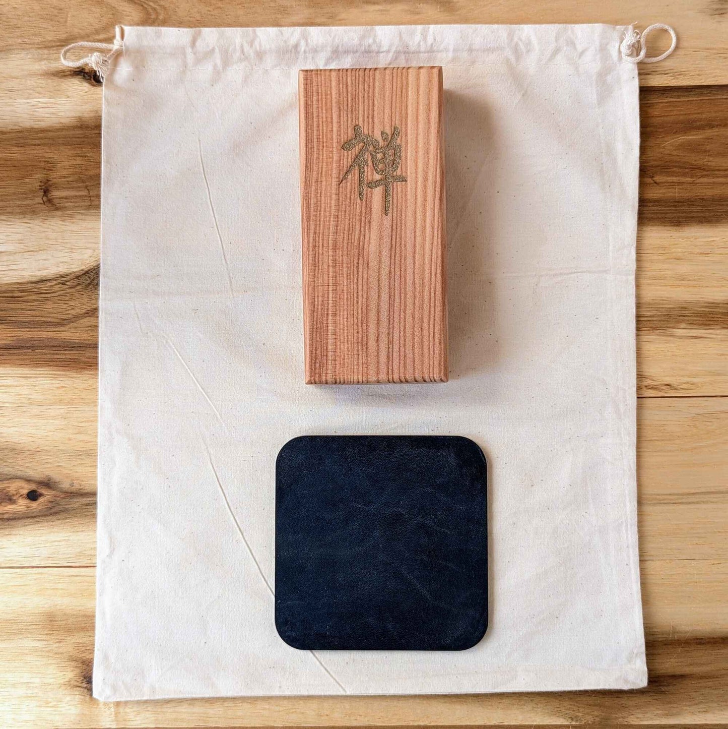 Kanji Holz-Talisman – Zen (禅)