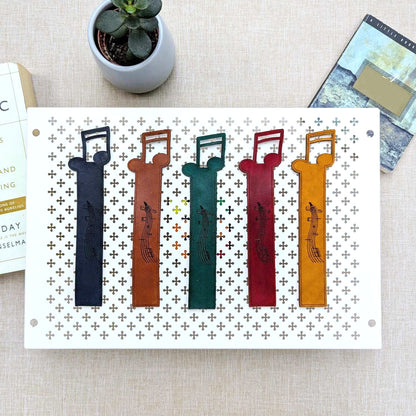 Noemi Kollektion - elegante Leder Lesezeichen, Bookmarks