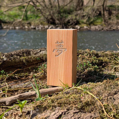 Kanji Holz-Talisman – Traum (夢)