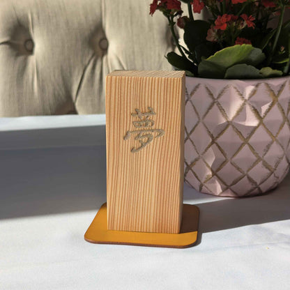 Kanji Holz-Talisman – Traum (夢)