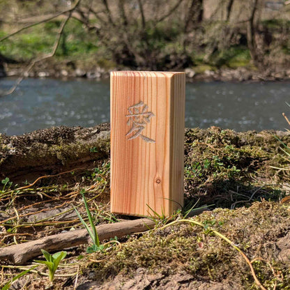Kanji Holz-Talisman – Liebe (愛)