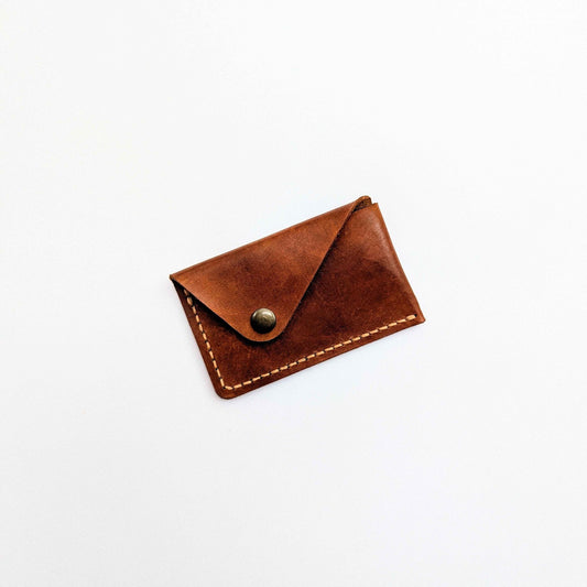 Snap Leather Wallet