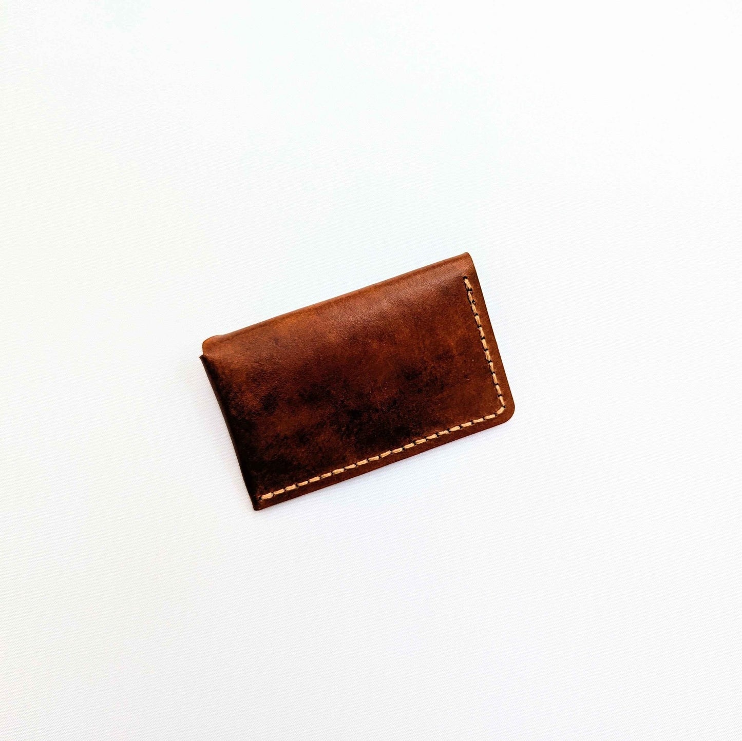 Snap Leather Wallet