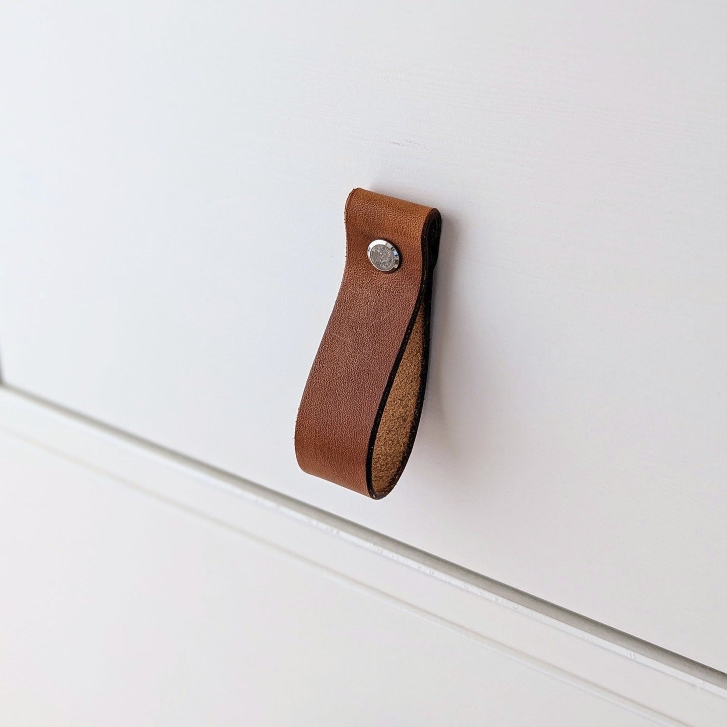 Leather Cabinet Handle