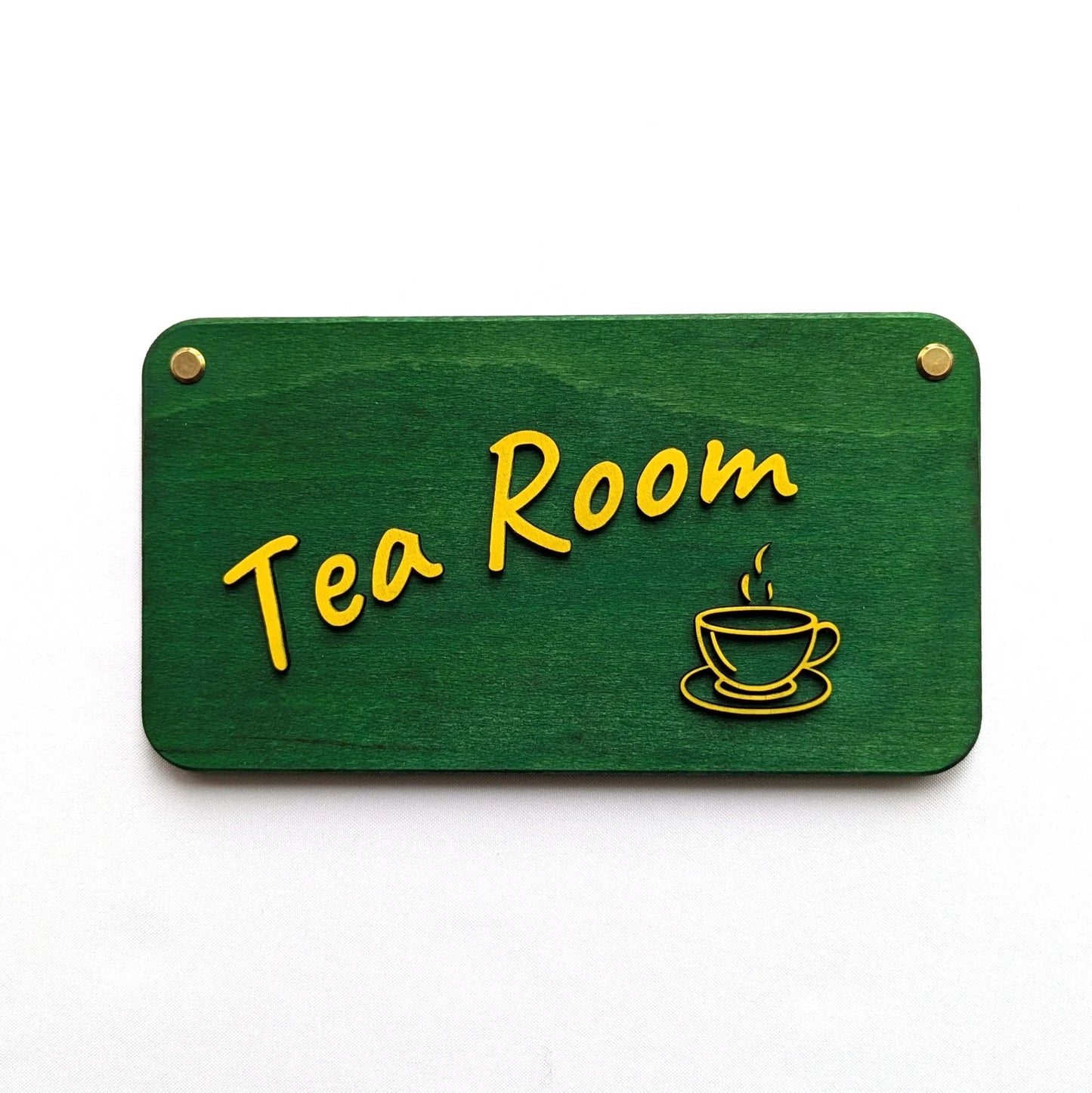 Premium Namensschild 3D aus Buche – mit edler, personalisierter 3D-Schrift