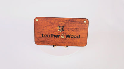 Handgemachte Meisterwerke aus Leder & Holz - Leather&Wood
